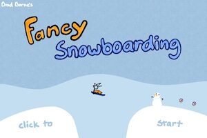 Fancy Snowboarding
